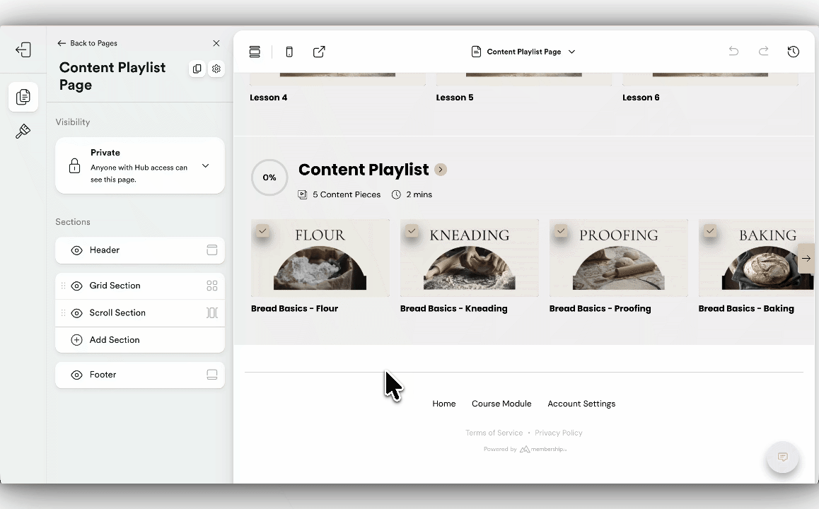 Add a new Custom Layout Section