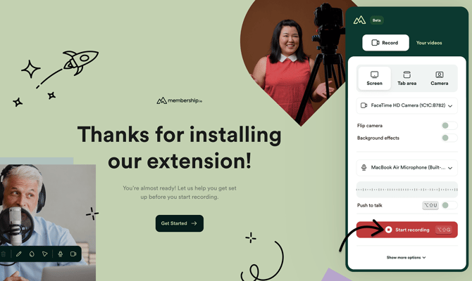 Click Start Recording v2