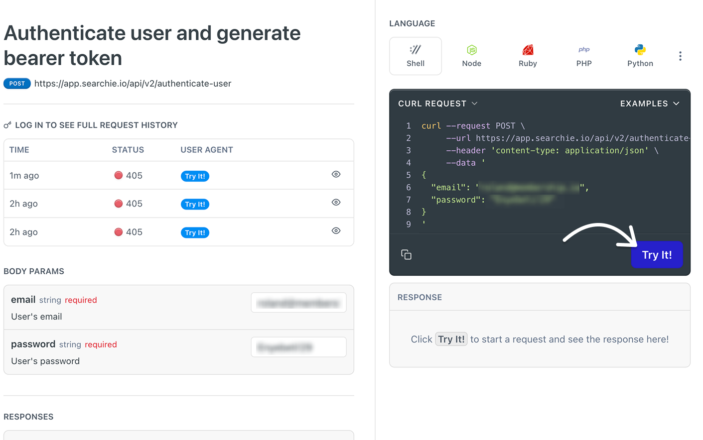 Getting started with Membership.io API authentication