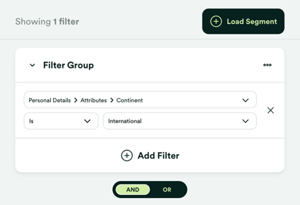 Close-ended attribute filter
