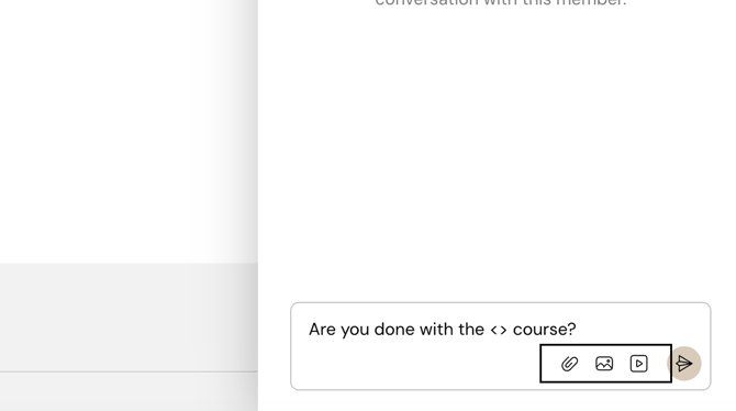 DM attachment options