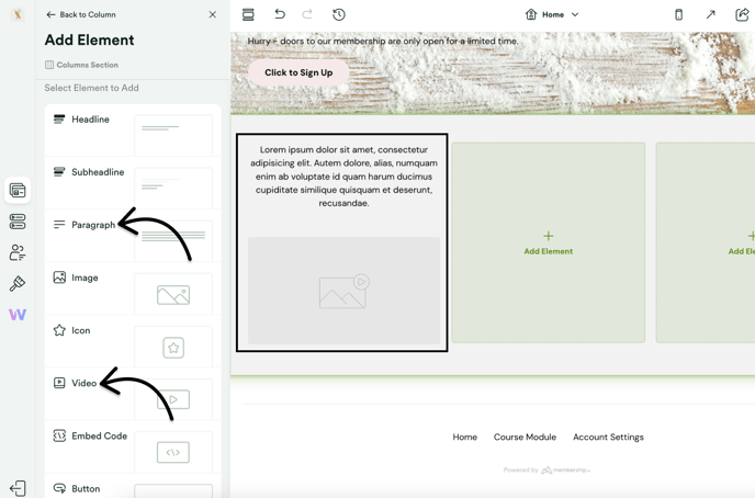 Example - Adding Elements