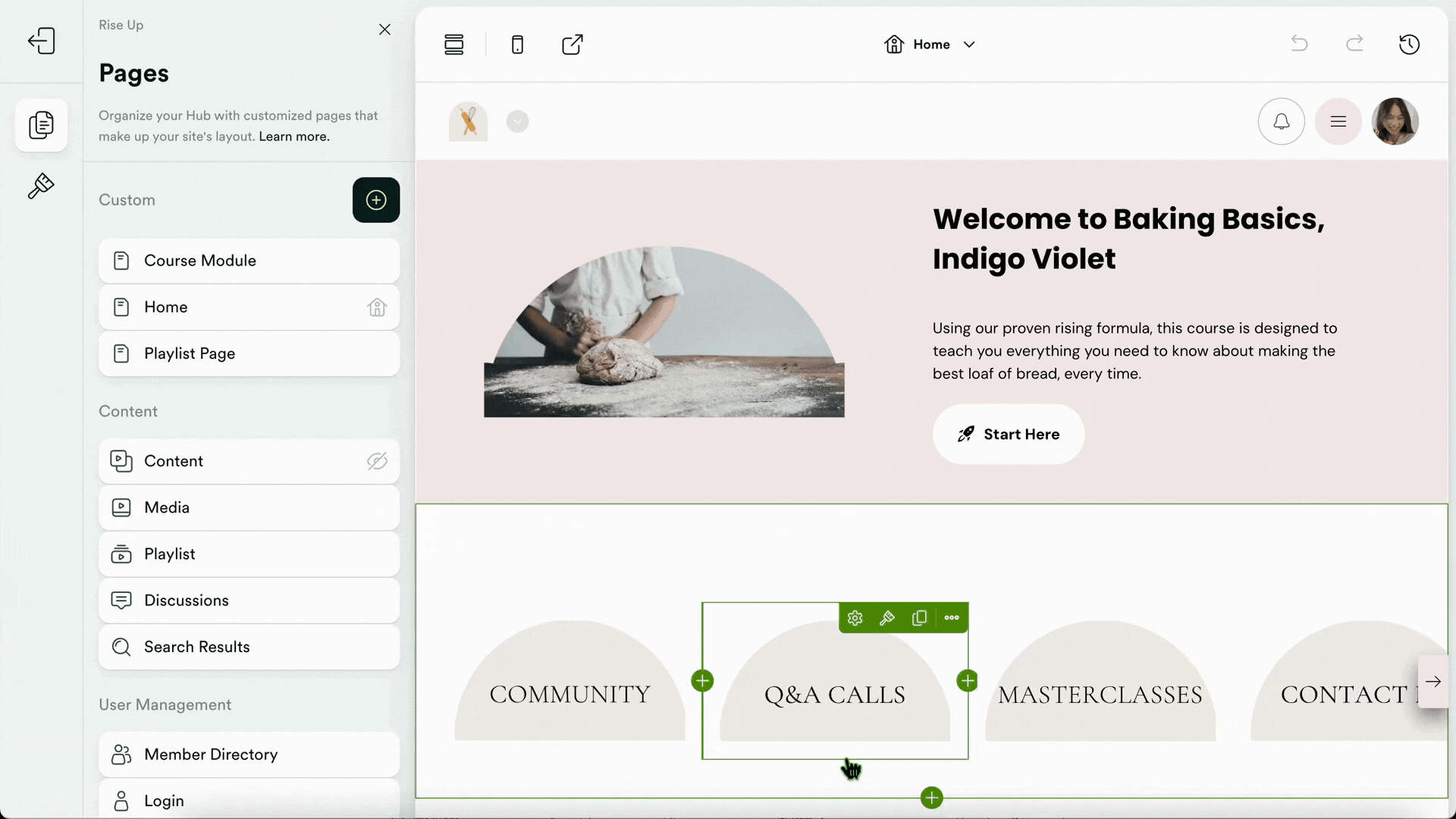 Add CSS to customize your Hub's appearance