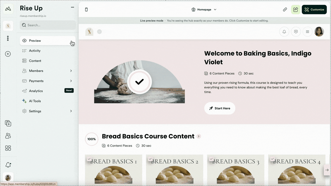 GIF - MIO - Duplicating a Playlist