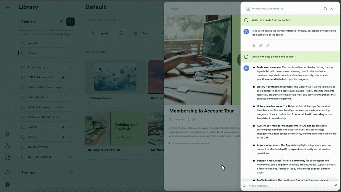 GIF - MIO - Manage custom prompts