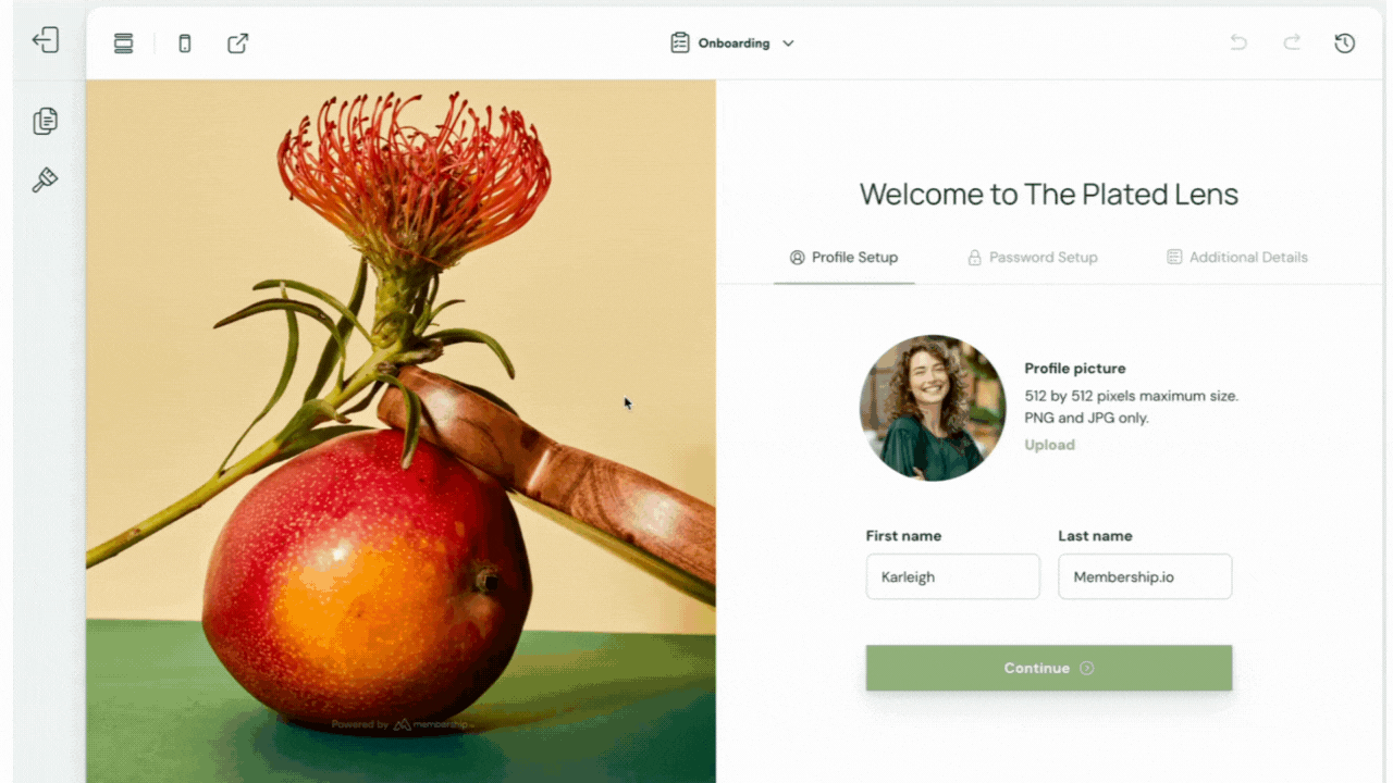 Hub Onboarding URL