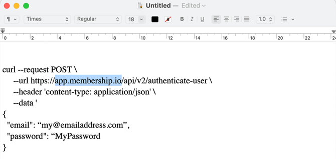 Paste code to notepad