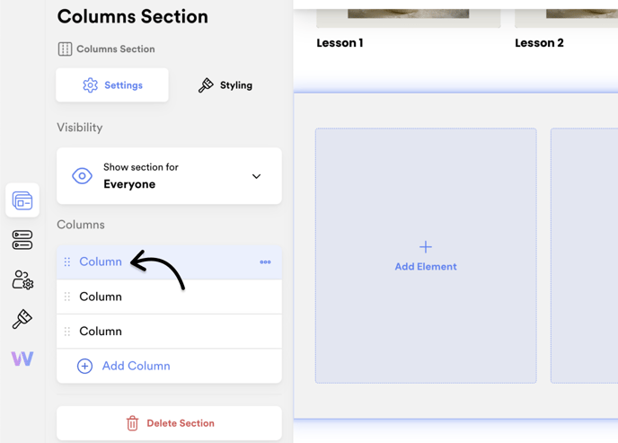 Select Column