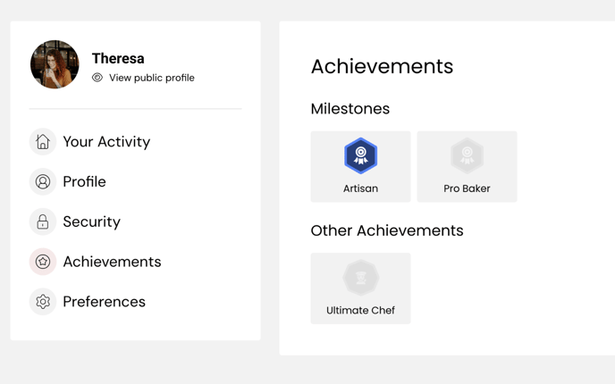 View Achievements (2)