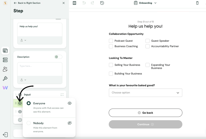 control attribute privacy