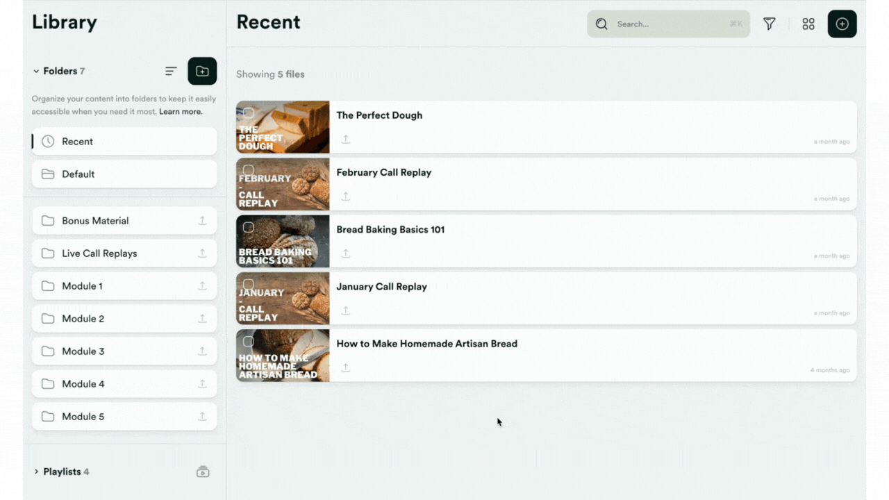 Customize, edit, and share content with the File Manager